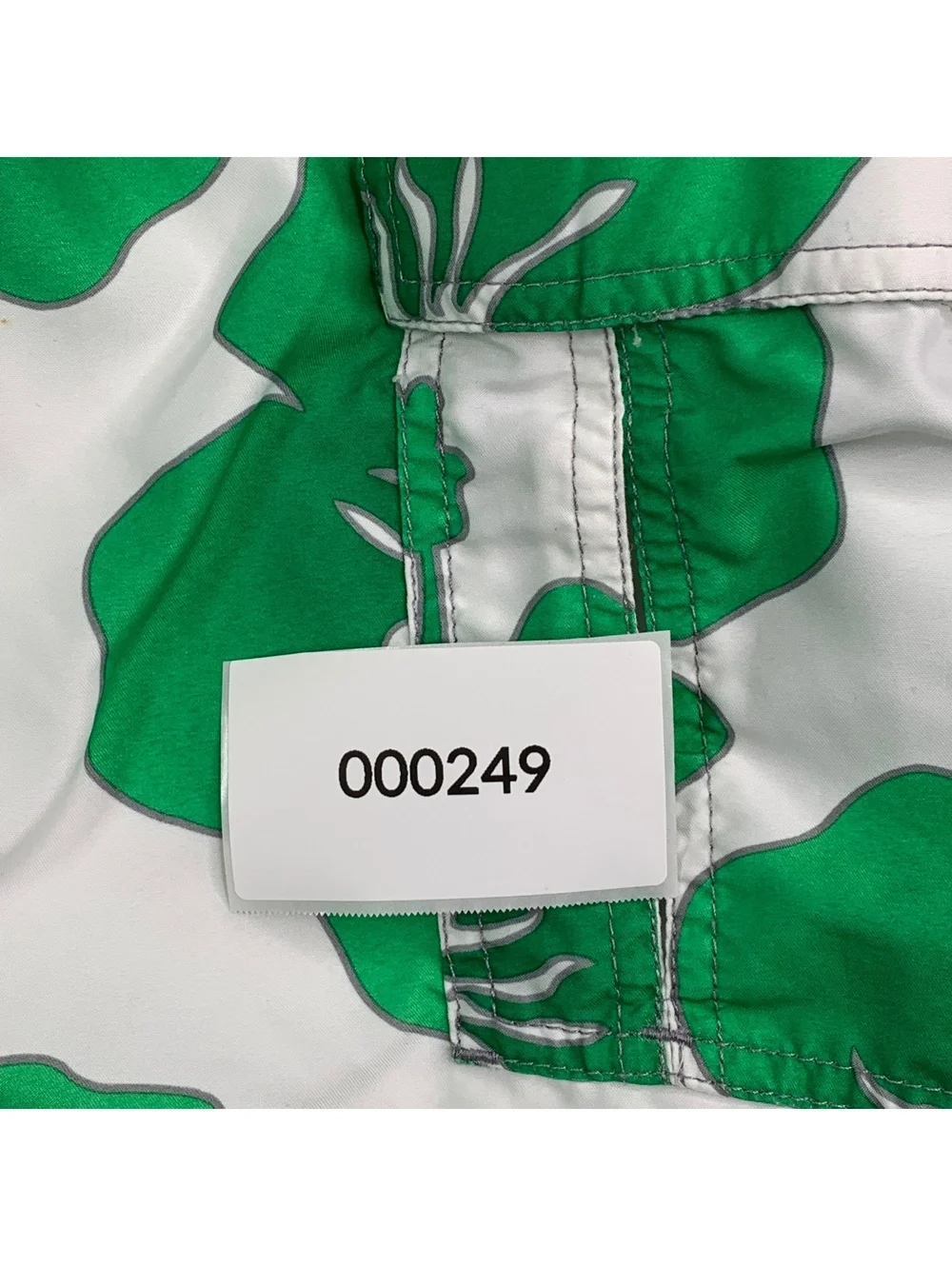 Kirra Men's Green and White Floral Board Shorts